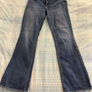 Silver Jeans Dark Blue Flare Women's Jeans